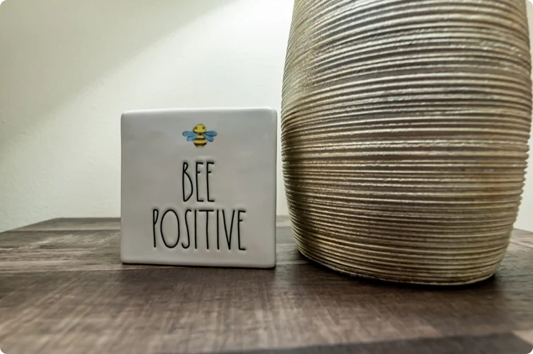 positive signage displayed at dbt mental health treatment facility in Pennsylvania
