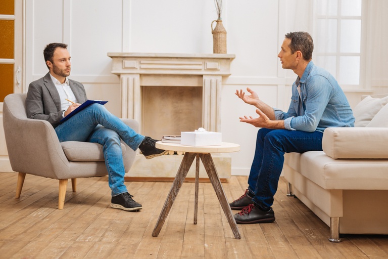 Individual therapy using CBT techniques for addiction recovery