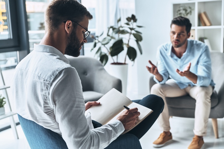 Person asking, 'How long do anxiety disorders last and how can I get help?