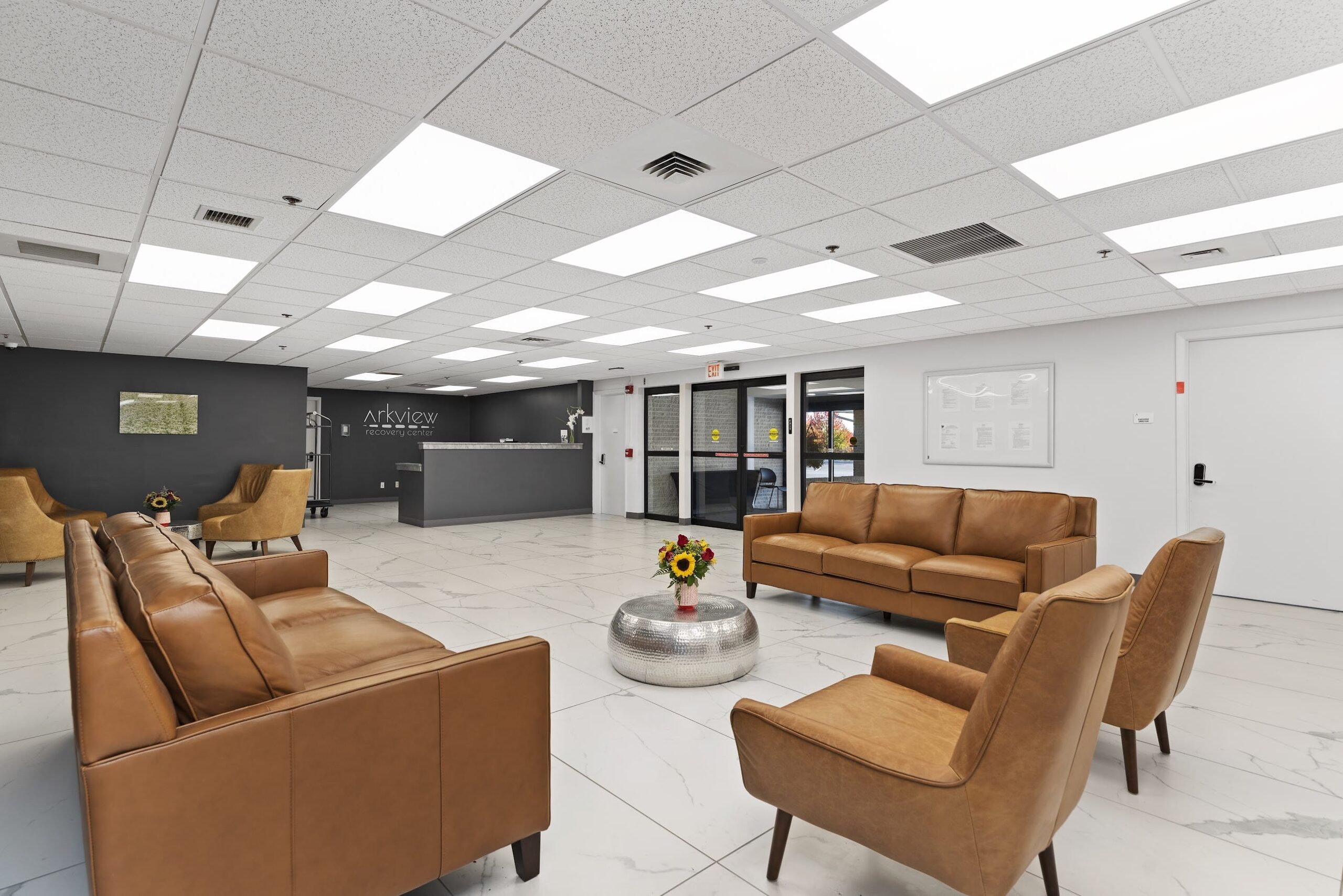 Lounge at Arkview Behavioral Health in Pennsylvania